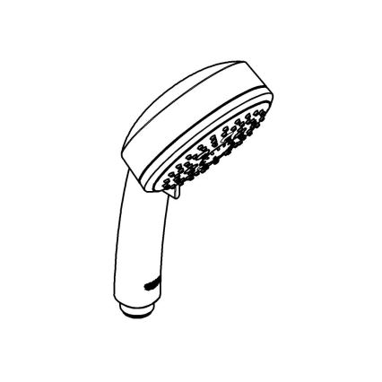 GROHE 27575002 - Ročna prha TEMPESTA COSMOPOLITAN 100 4” sijajni krom