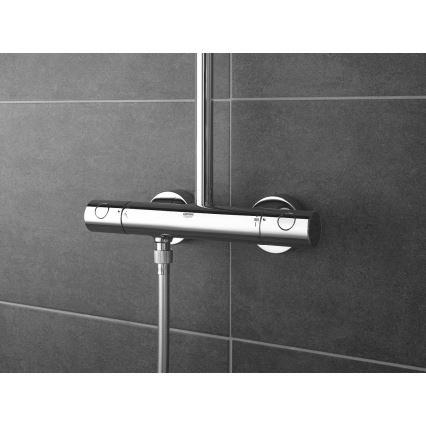 GROHE 27922001 - Tuš komplet s termostatsko armaturo TEMPESTA COSMOPOLITAN 210 sijajni krom