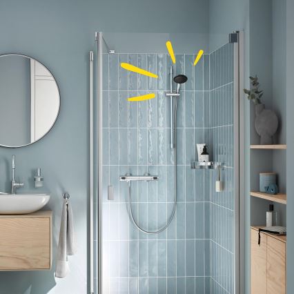 GROHE 27940001 - Ročna prha VITALIO START 110, sijajni krom