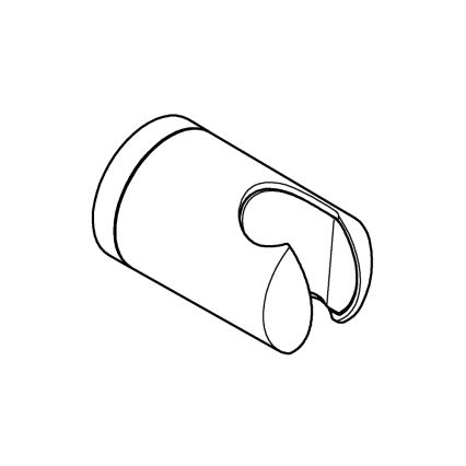 GROHE 27958001 - Stenski nosilec za tuš VITALIO UNIVERSAL, sijajni krom