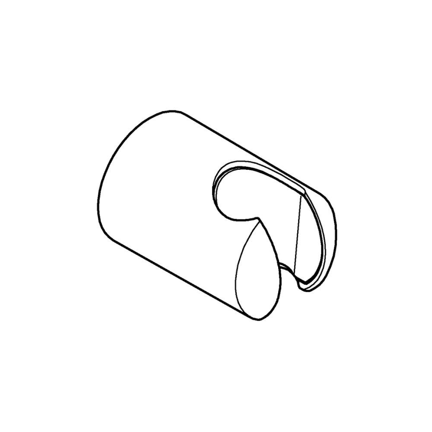 GROHE 279582430 - Nosilec za ročni tuš VITALIO UNIVERSAL 61 mm črn