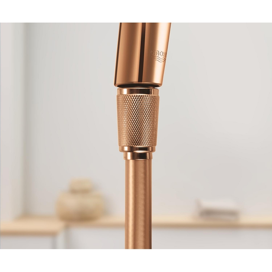 GROHE 28362DA1 - Pršna cev SILVERFLEX 1250 mm bakrena