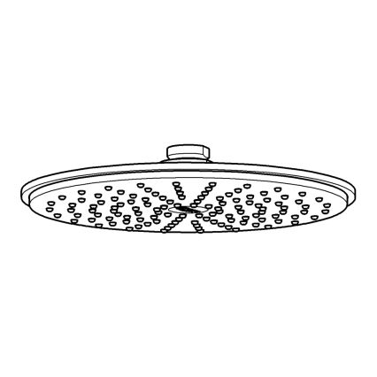 GROHE 28368000 - Glava tuša RAINSHOWER COSMOPOLITAN Ø 210 mm, visokosijajni krom