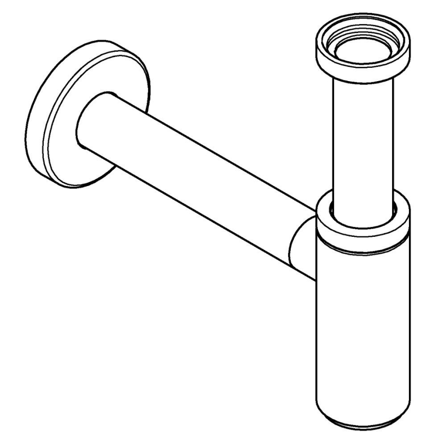 GROHE 28912DL0 - Sifon DN 32 iz bakra