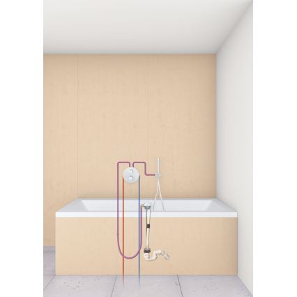 GROHE 28990000 - TALENTOFILL komplet za polnjenje, odtok in preliv za kadi, krom