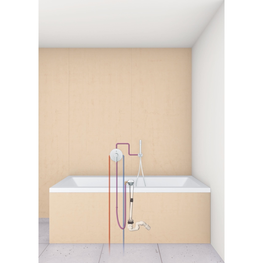 GROHE 28990000 - TALENTOFILL komplet za polnjenje, odtok in preliv za kadi, krom