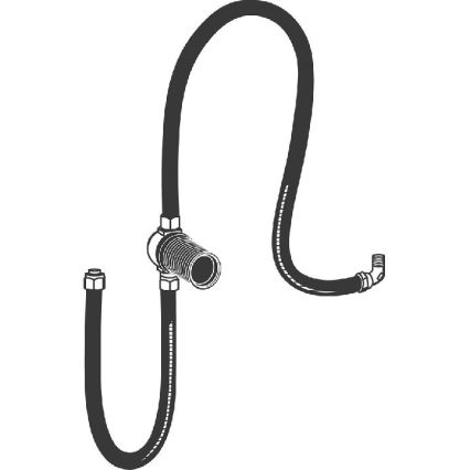 GROHE 28995000 - Priključni komplet TALENTOFILL DN 20 sijajni krom