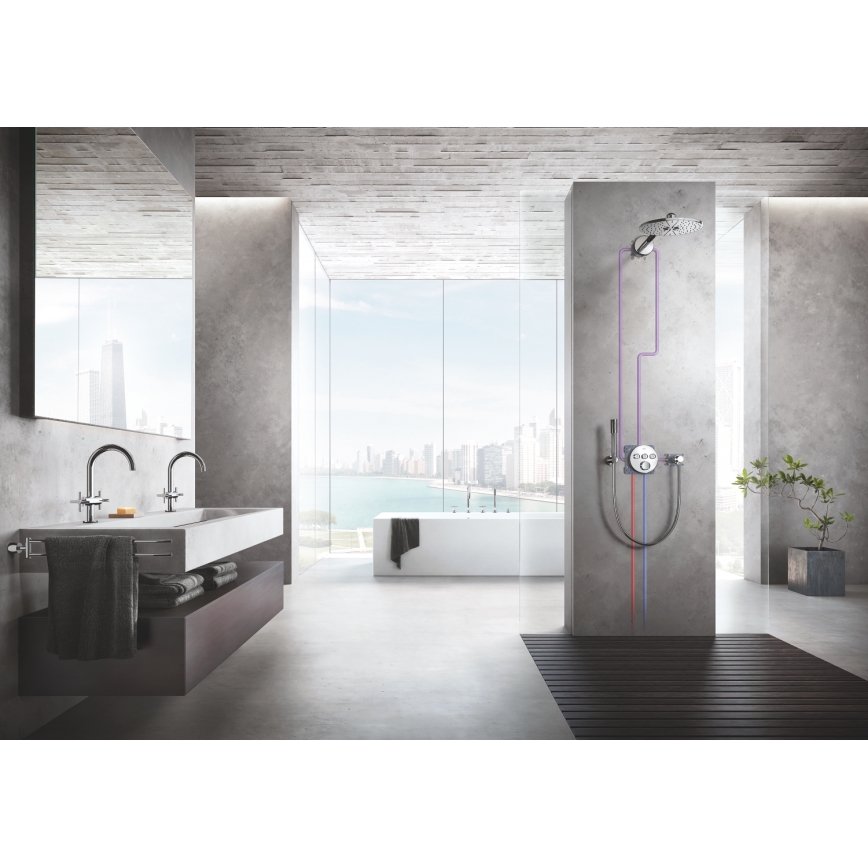 GROHE 29119000 - Termostat GROHTHERM SMARTCONTROL poliran krom