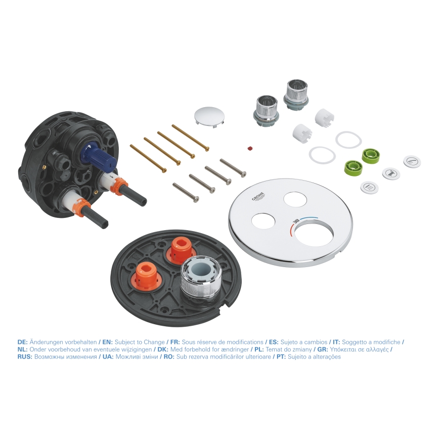 GROHE 29119000 - Termostat GROHTHERM SMARTCONTROL poliran krom