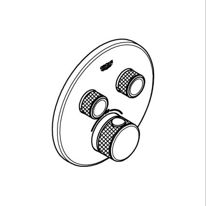 GROHE 29119AL0 - Termostat GROHTHERM SMARTCONTROL, grafit