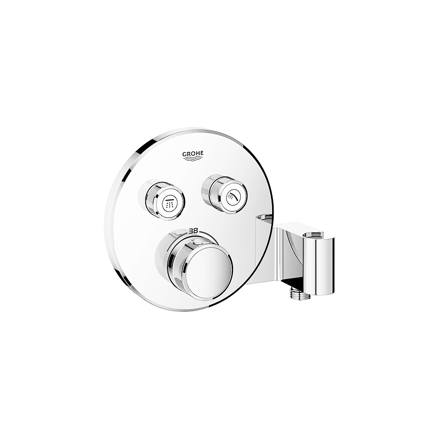 GROHE 29120000 - termostatski vgradni tuš mešalnik GROHTHERM SMARTCONTROL + kromirano držalo