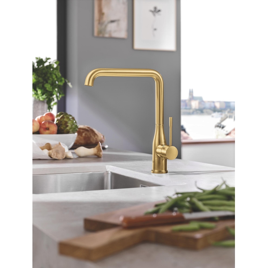 GROHE 30269GN0 - Kuhinjska pipa ESSENCE zlata