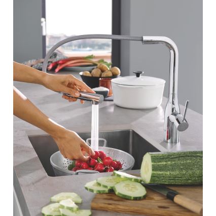 GROHE 30270000 - Kuhinjska pipa ESSENCE 348 mm v sijajnem kromu