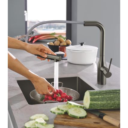 GROHE 30270AL0 - Kuhinjska armatura ESSENCE v grafitni barvi