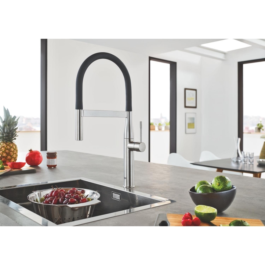 GROHE 30294DC0 - Kuhinjska armatura ESSENCE iz nerjavnega jekla