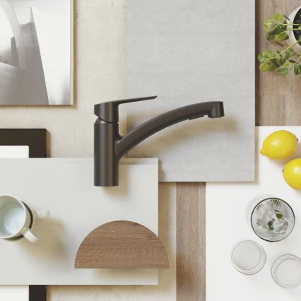 GROHE 303072431 - Kuhinjska pipa START 185 × 227 mm črna