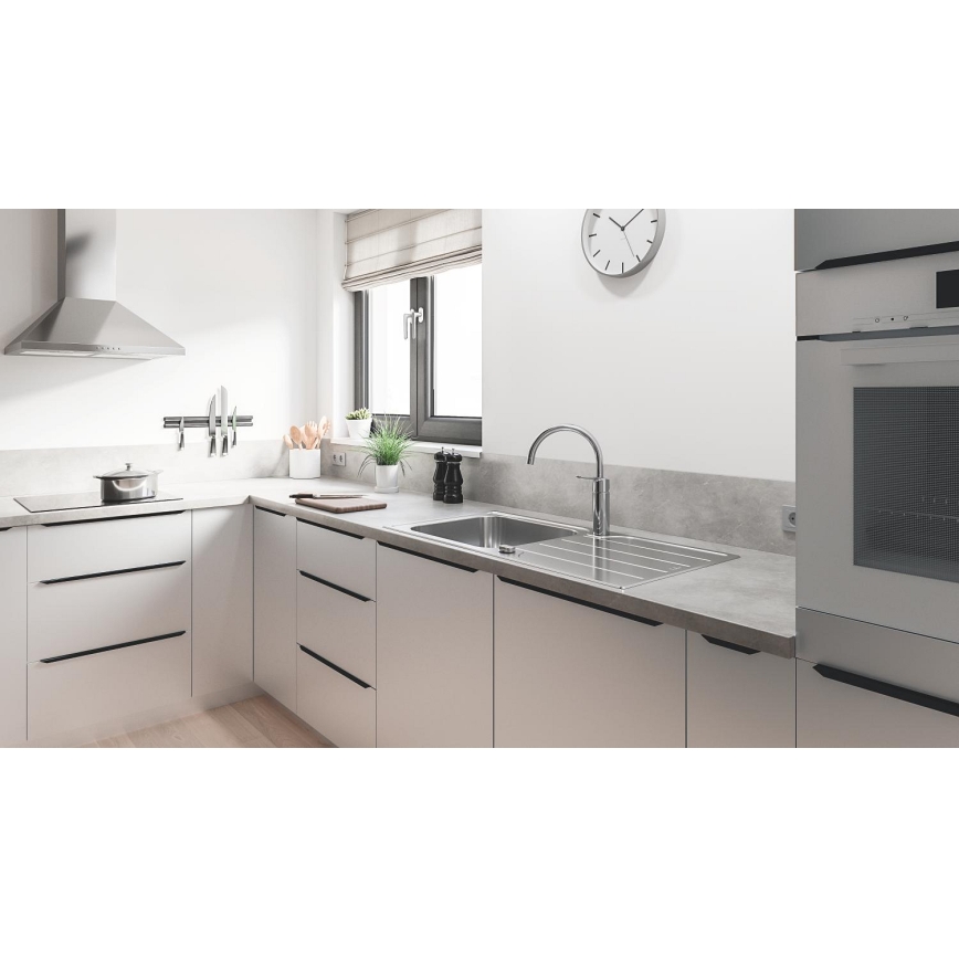 GROHE 30469000 - Kuhinjska pipa START z visokim izlivom, sijajni krom