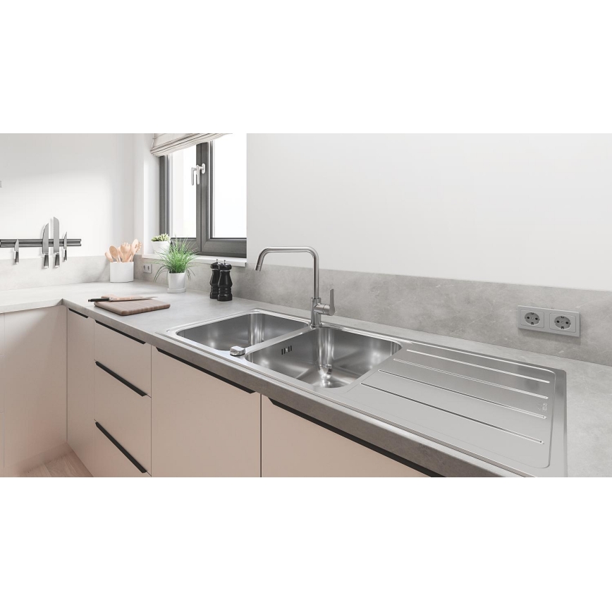 GROHE 30470DC0 - Kuhinjska pipa START 310 mm nerjavno jeklo