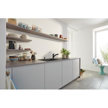 GROHE 305312431 - Kuhinjska armatura START, črna