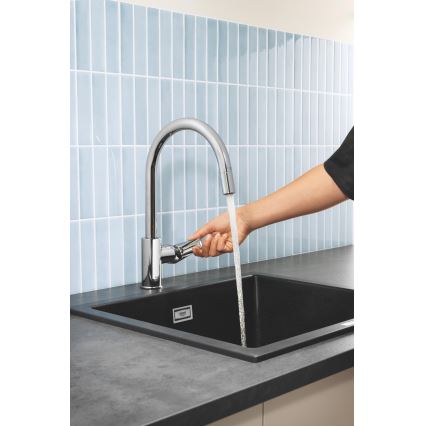 GROHE 30551000 - Kuhinjska pipa START EDGE 357 mm, poliran krom