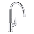 GROHE 30562000 - Pipa za pomivalno korito START CURVE 357 mm, sijajni krom