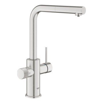 GROHE 30590DC0 - Kuhinjska armatura z izvlečno prho BLUE PURE, nerjaveče jeklo