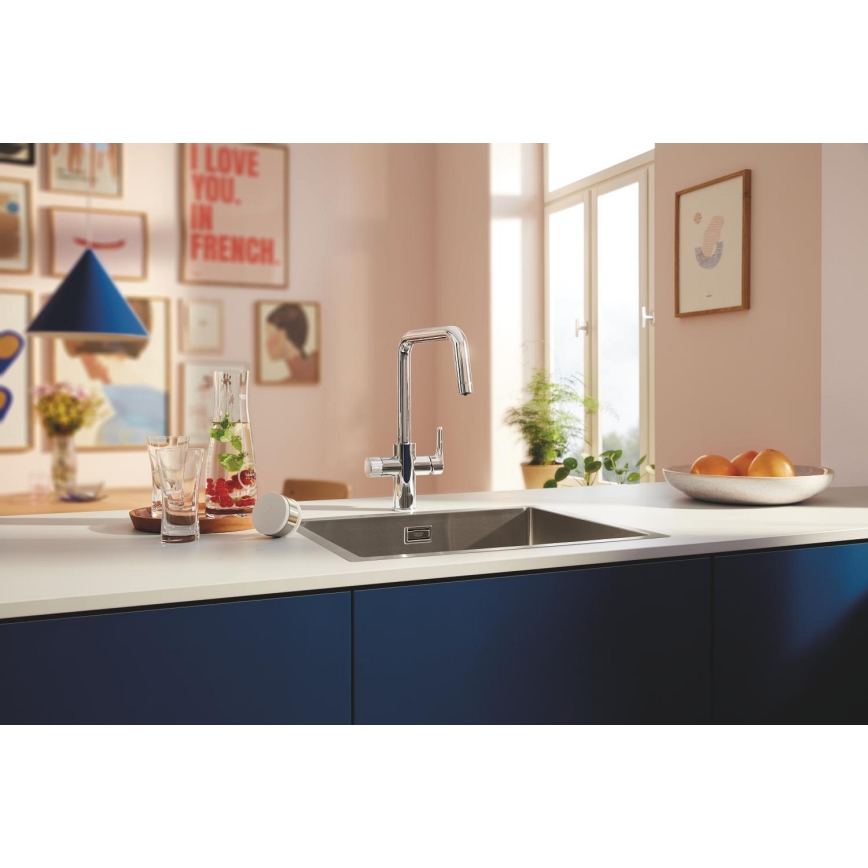 GROHE 30595000 - Kuhinjska mešalna pipa BLUE PURE Start 366 mm sijajni krom