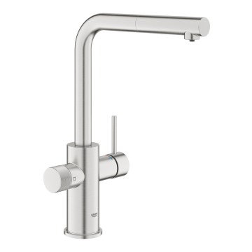 GROHE 30601DC0 - Kuhinjska armatura BLUE PURE z izvlečno prho, nerjaveče jeklo