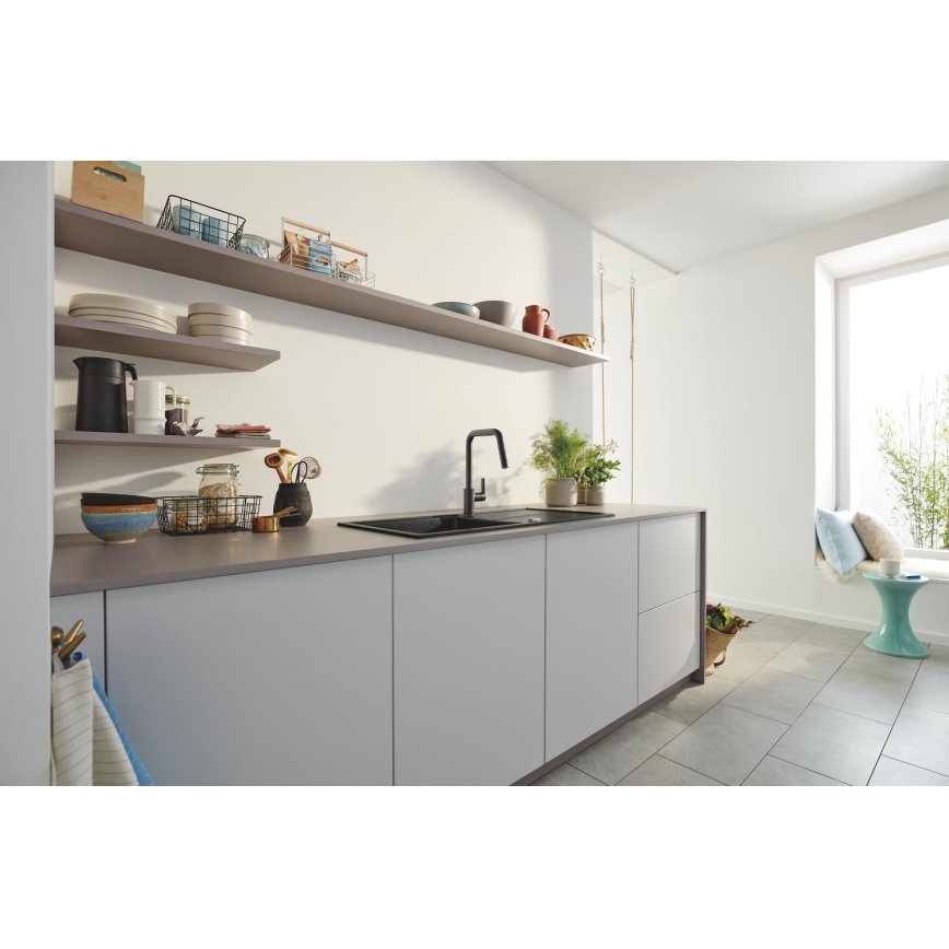 GROHE 306312430 - Pomivalna baterija QUICKFIX START 362 mm črna