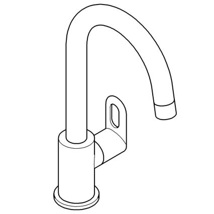 GROHE 31222000 - Kuhinjska pipa BAULOOP, sijajni krom