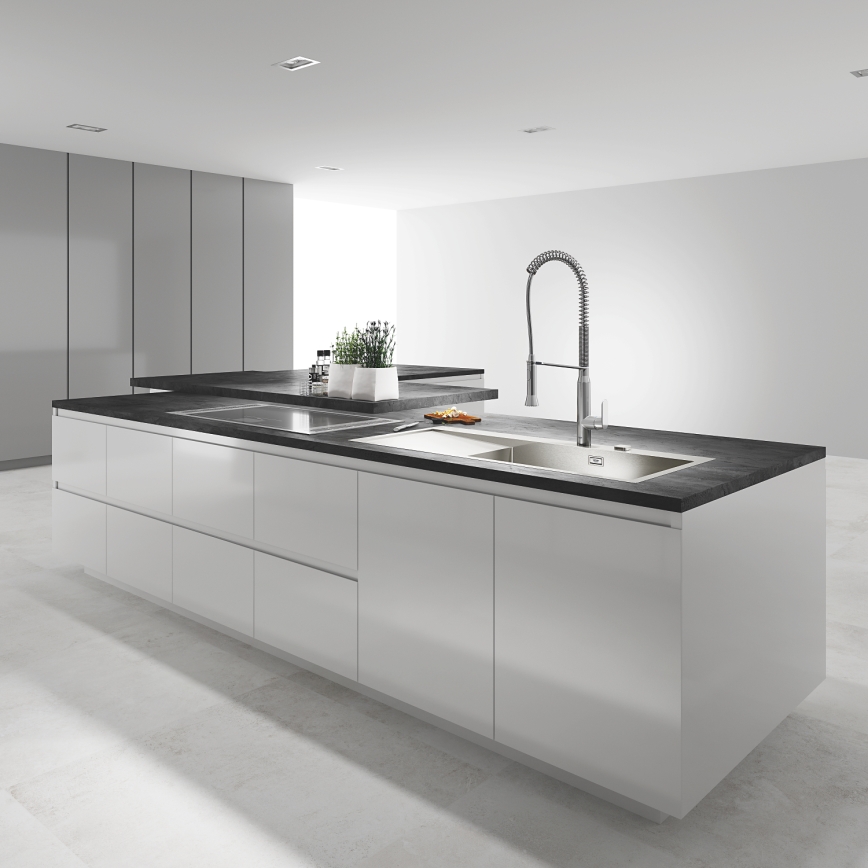 GROHE 31379000 - Kuhinjska pipa K7 G12” sijajni krom