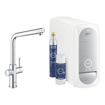 GROHE 31454001 - Kuhinjska pipa BLUE HOME z L-izlivom, sijajni krom