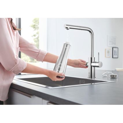 GROHE 31539000 - Kuhinjska armatura BLUE HOME, L-izliv, sijajni krom