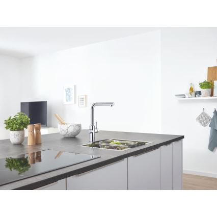 GROHE 31539000 - Kuhinjska armatura BLUE HOME, L-izliv, sijajni krom