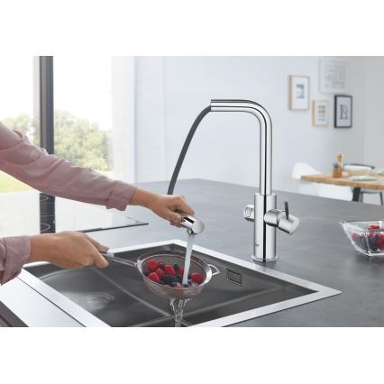 GROHE 31539000 - Kuhinjska armatura BLUE HOME, L-izliv, sijajni krom