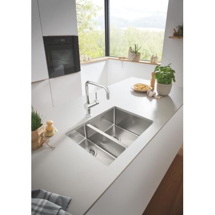 GROHE 31576SD1 - Kuhinjski pomivalnik K700U 595 × 450 mm nerjaveče jeklo