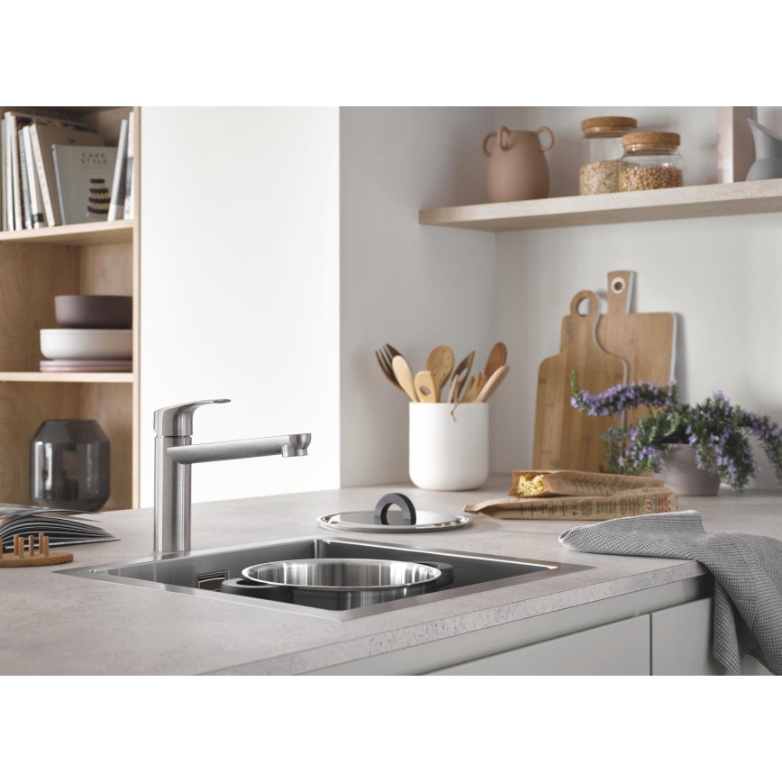 GROHE 31578SD1 - Pomivalno korito K700 464 x 464 x 200 iz nerjavečega jekla