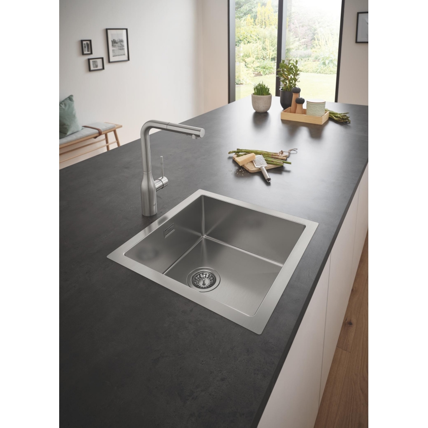 GROHE 31578SD1 - Pomivalno korito K700 464 x 464 x 200 iz nerjavečega jekla