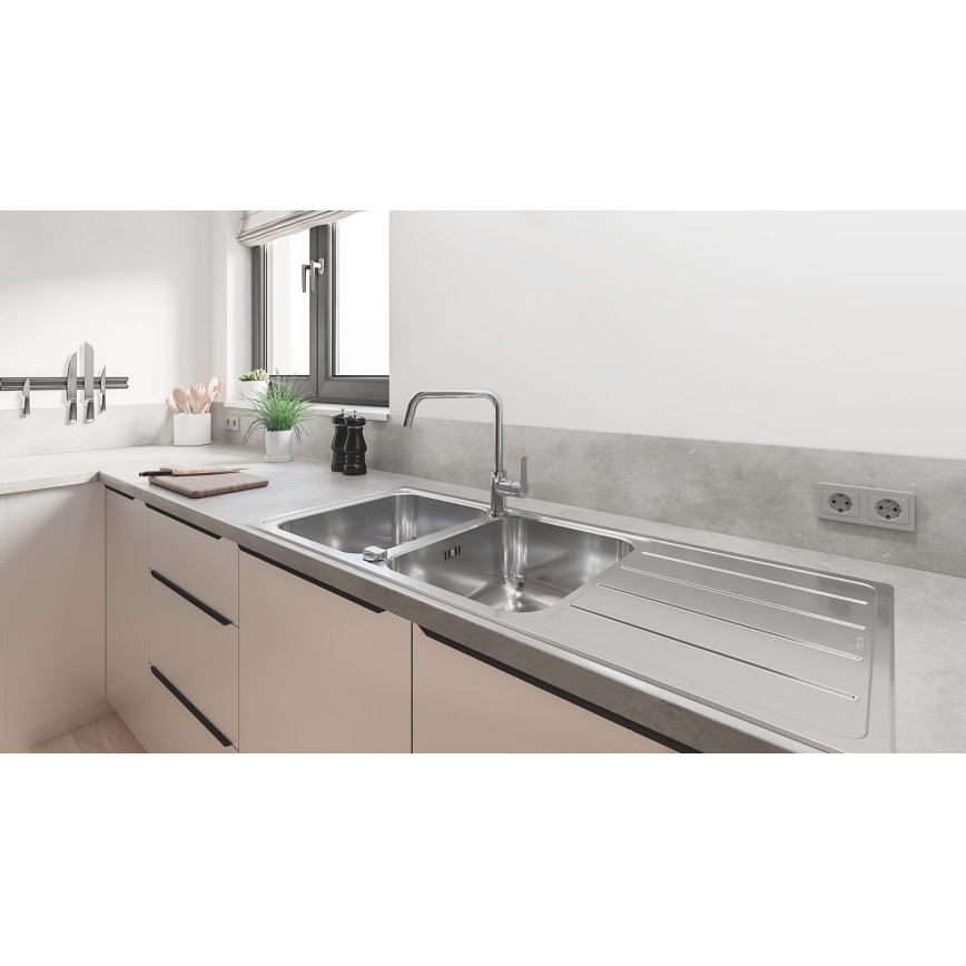 GROHE 31588SD1 - Pomivalno korito K500 1160 × 500 mm iz nerjavečega jekla