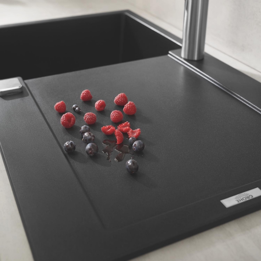 GROHE 31644AP0 - Pomivalno korito K500 860 × 500 mm granit/črna