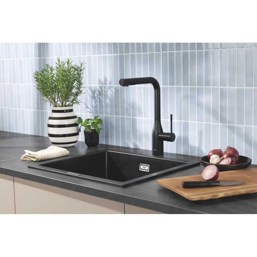 GROHE 31651AP0 - Kompozitno pomivalno korito K700 560 × 510 mm črna