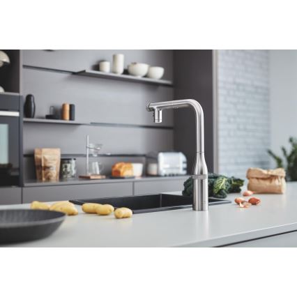 GROHE 31653AP0 - Kompozitno pomivalno korito K700U 457 × 406 mm črno