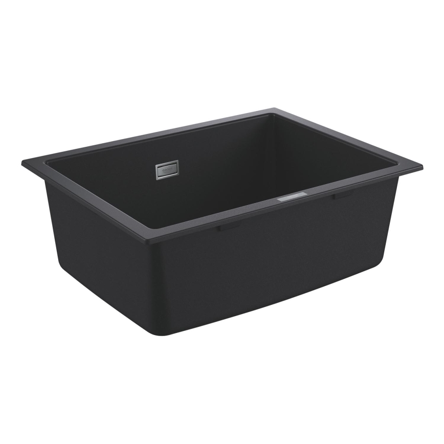 GROHE 31655AP0 - Pomivalno korito K700U 610 × 460 mm črni kamen/črna
