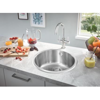 GROHE 31720SD0 - Pomivalno korito K200 440 x 440 x 180 nerjaveče jeklo