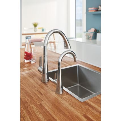 GROHE 31726SD0 - Kuhinjski pomivalnik K700 550 × 450 mm iz nerjavečega jekla