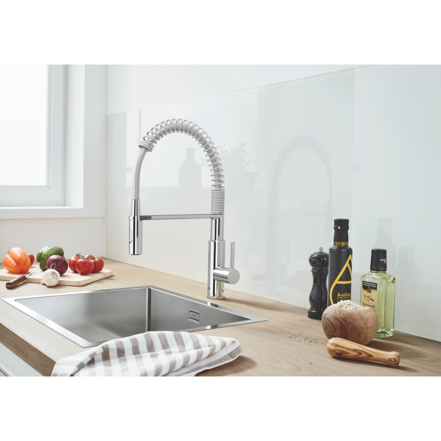GROHE 31726SD0 - Kuhinjski pomivalnik K700 550 × 450 mm iz nerjavečega jekla