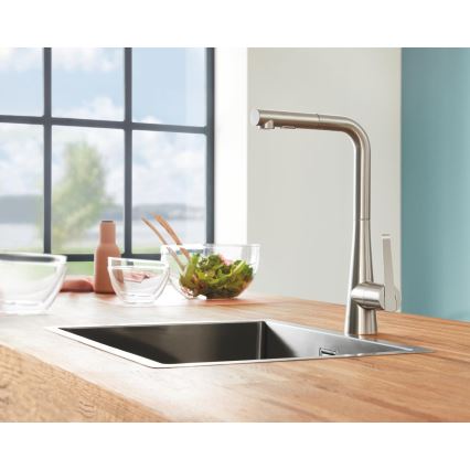 GROHE 31726SD0 - Kuhinjski pomivalnik K700 550 × 450 mm iz nerjavečega jekla