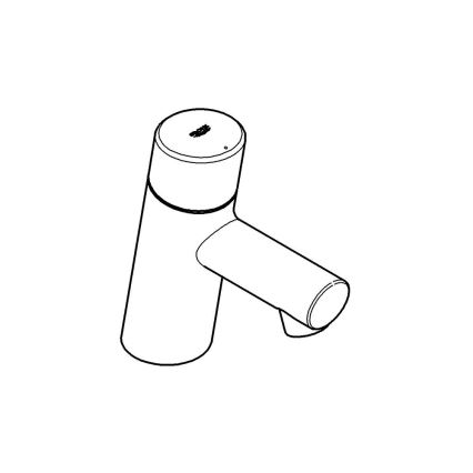 GROHE 32207001 - Armatura CONCETTO XS za umivalnik, krom visokega sijaja