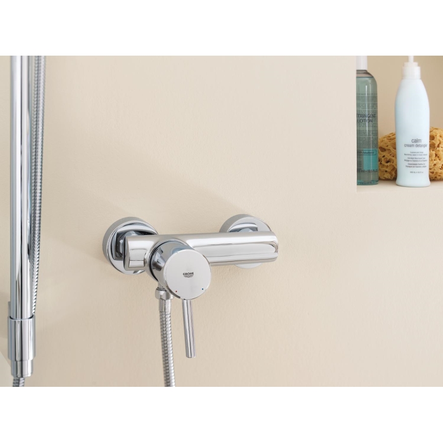 GROHE 32210001 - Tuš mešalnik CONCETTO DN 15, sijoči krom
