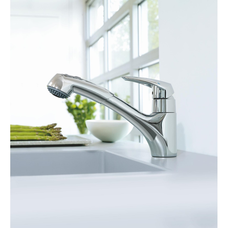 GROHE 32257001 - Kuhinjska pipa EURODISC, sijajni krom